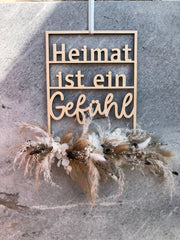 WANDBILD ,,Heimat ist ein Gefühl''